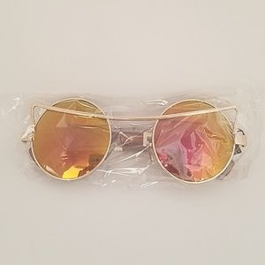 Accessories - Mirror lens sunglasses pink gold orange new Accessories - Mirror lens sunglasses pink gold orange new